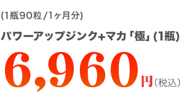 送料無料(1瓶 200錠/3ヶ月分)パワーアップジンクプラスマカ(1瓶)10,080円(税込)